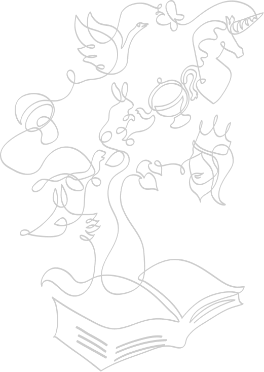 Silhouette of a cat in walking pose.